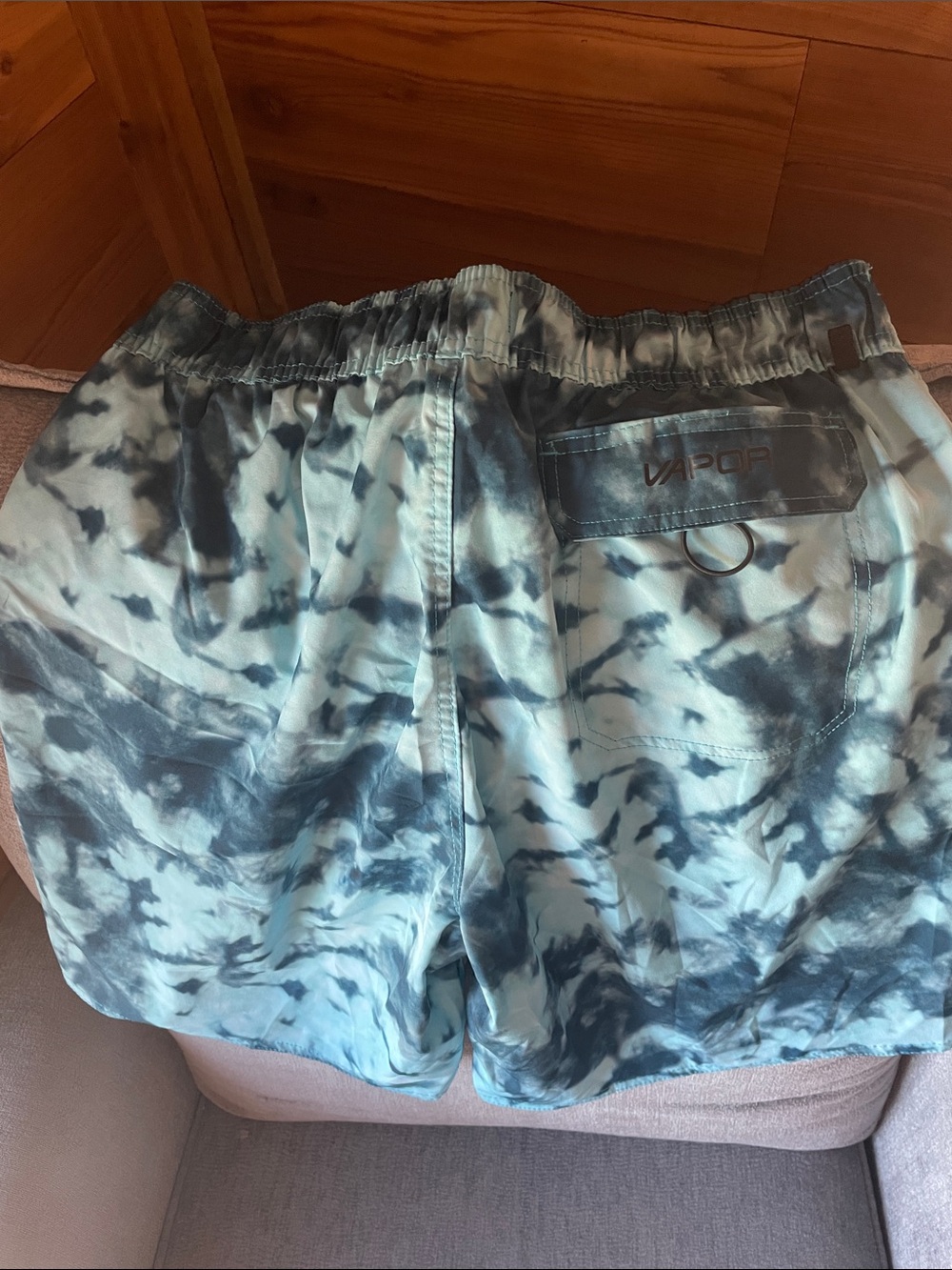Men's Tie-Dye Aqua Swim Shorts - Picture 7 of 7